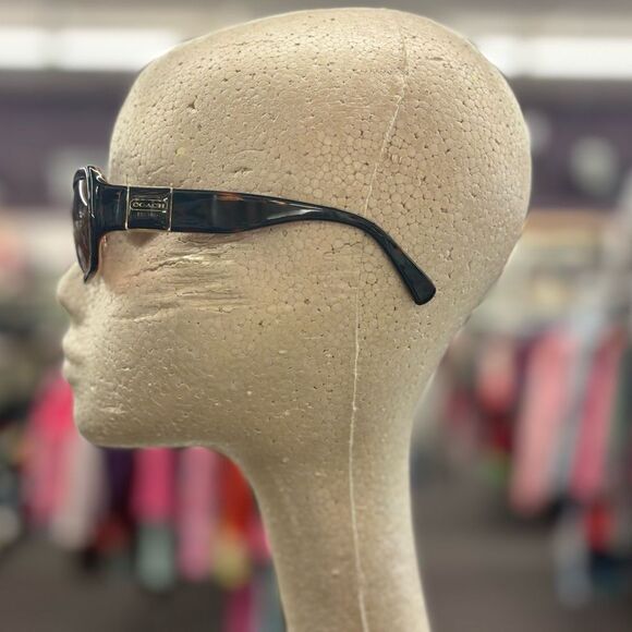 COACH Sunglasses with Case - Black / Brown - Picture 8 of 12